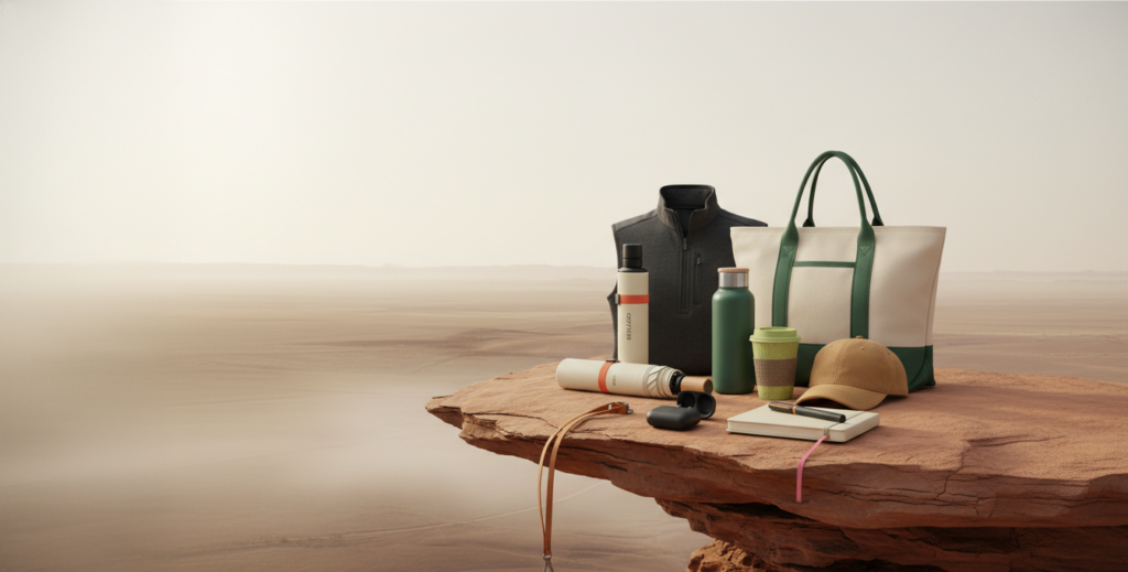 Range of Arid Zone promotional products from small to enterprise scale