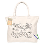 Colouring Calico Shopper No Gusset