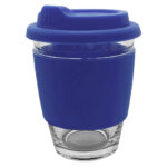 Carlo Glass Coffee Cup – Silicone Band