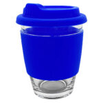 Carlo Glass Coffee Cup – Silicone Band