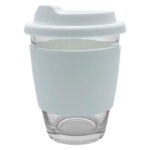Carlo Glass Coffee Cup – Silicone Band