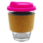 Carlo Glass Coffee Cup – Cork Band