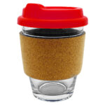 Carlo Glass Coffee Cup – Cork Band