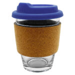 Carlo Glass Coffee Cup – Cork Band