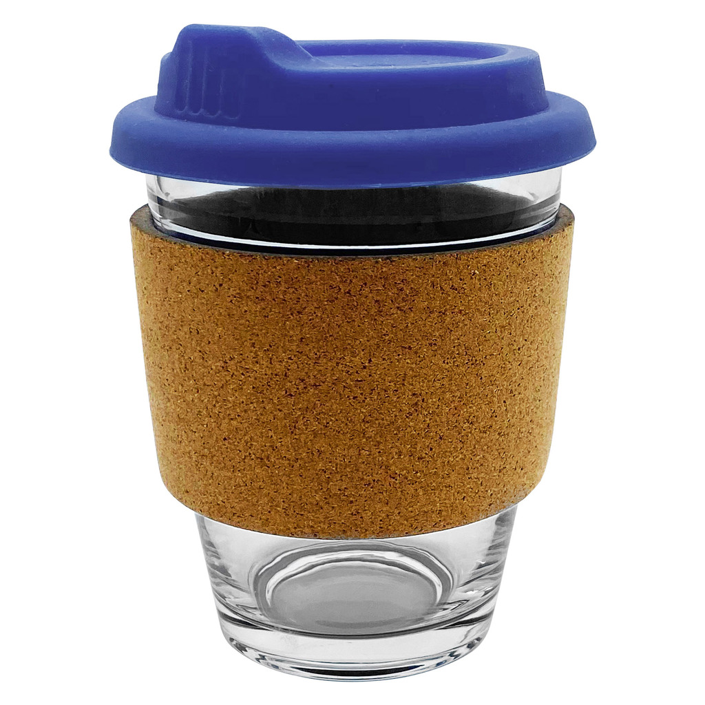 Carlo Glass Coffee Cup – Cork Band