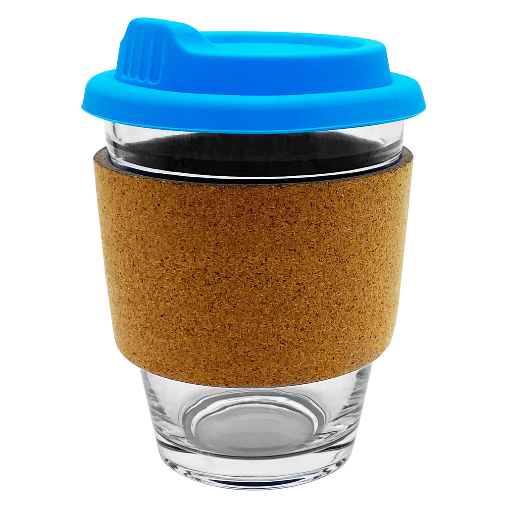 Carlo Glass Coffee Cup – Cork Band