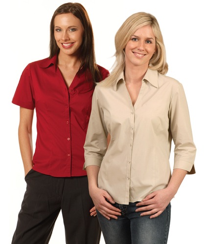 Ladies S/S Teflon Shirt