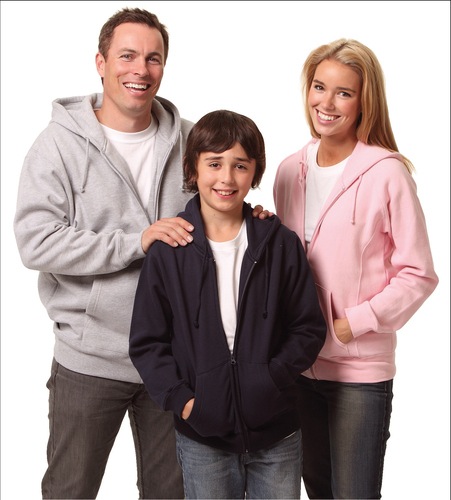 Ladies’ Full-Zip Fleecy Hoodie