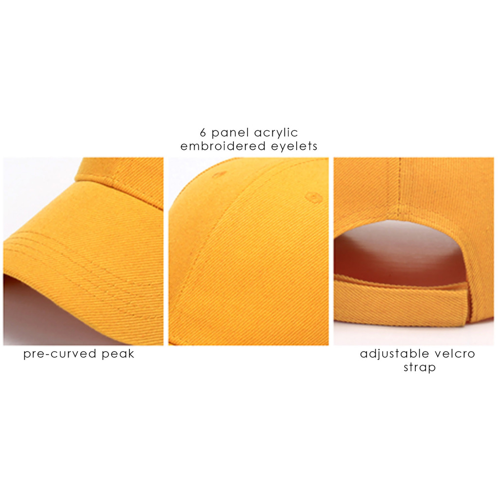 Orega 6 Panel Heavy Acrylic Cap