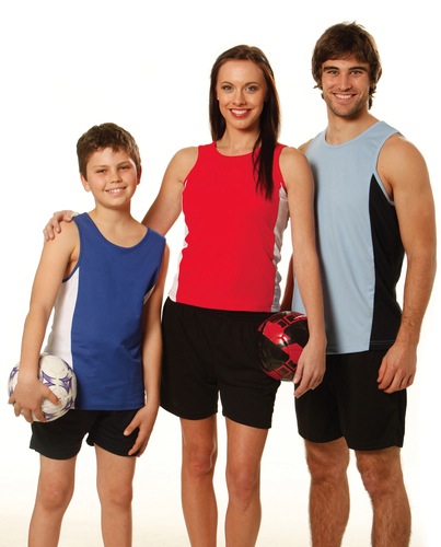 Kid’s Truedry Contrast Mesh Singlet