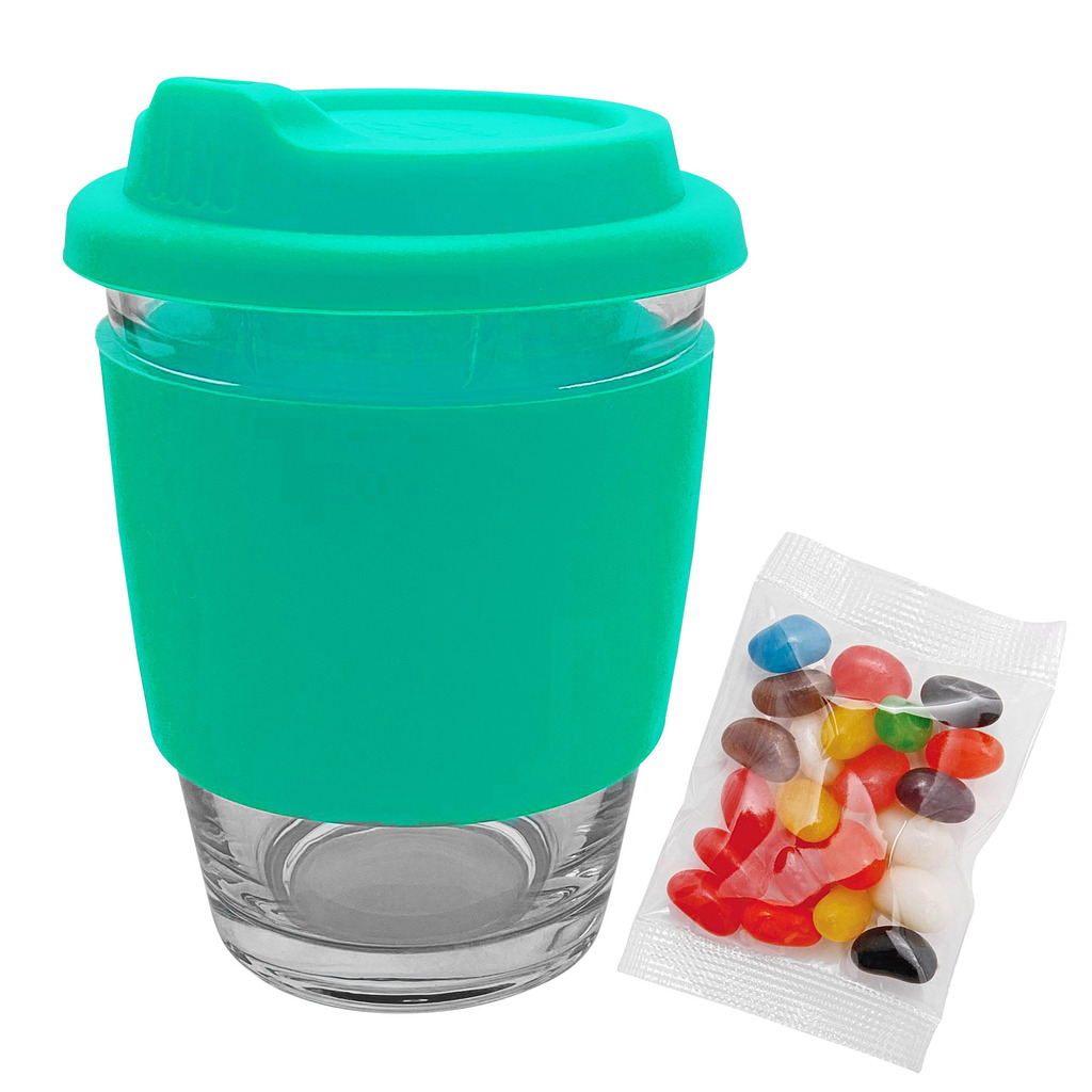 Jelly Bean In Carlo Glass Coffee Cup