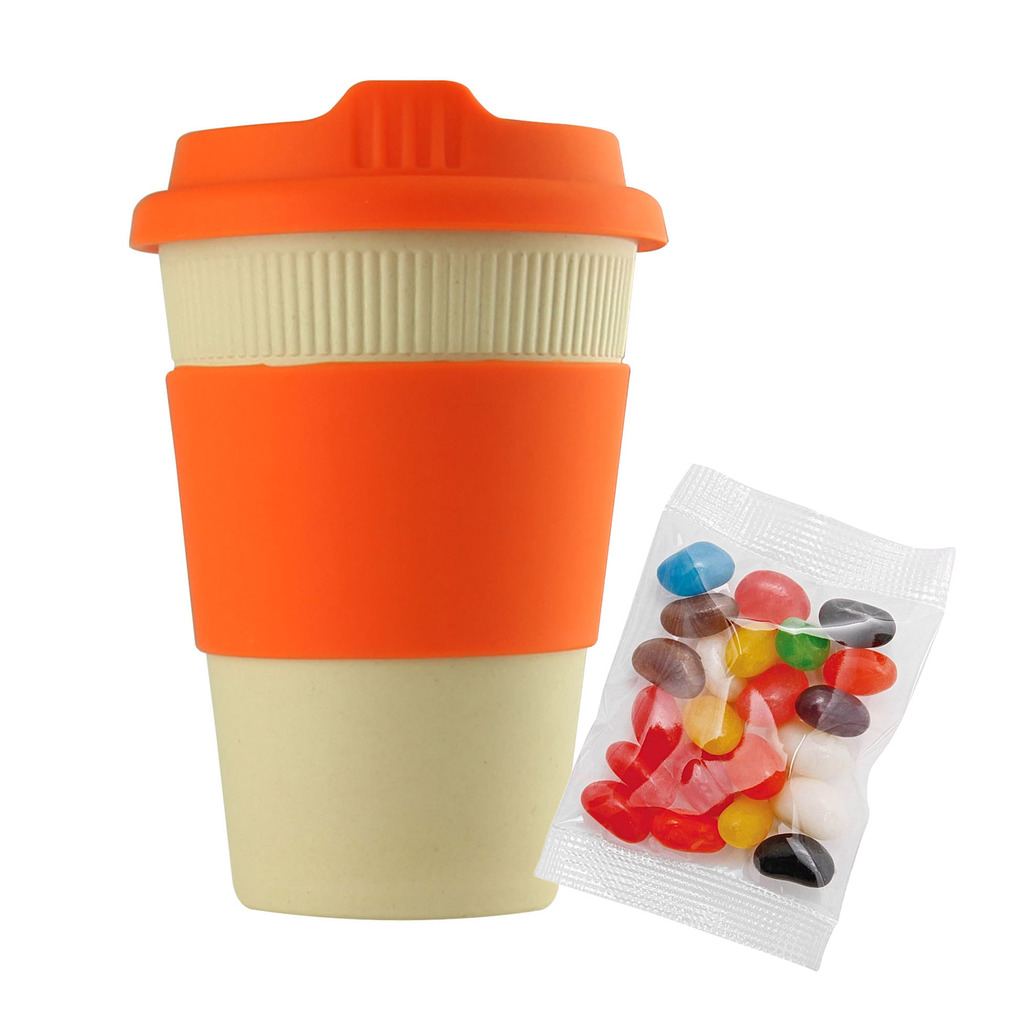 Jelly Bean In 12oz Bamboo Cup