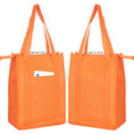 Non Woven Cooler Bag With Top Zip Closure