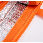 Non Woven Cooler Bag With Top Zip Closure