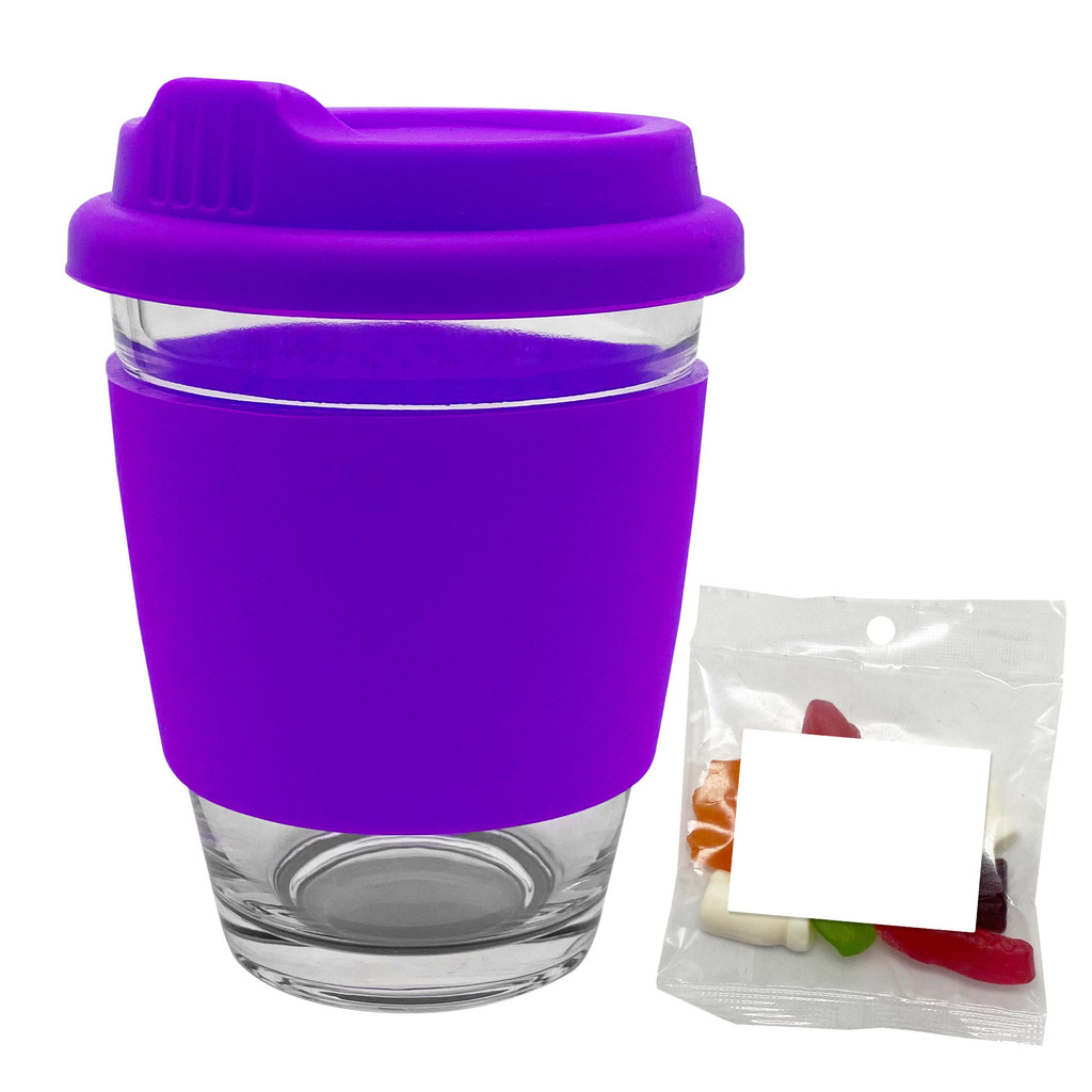 Jelly Party Mix in Carlo Glass Coffee Cup