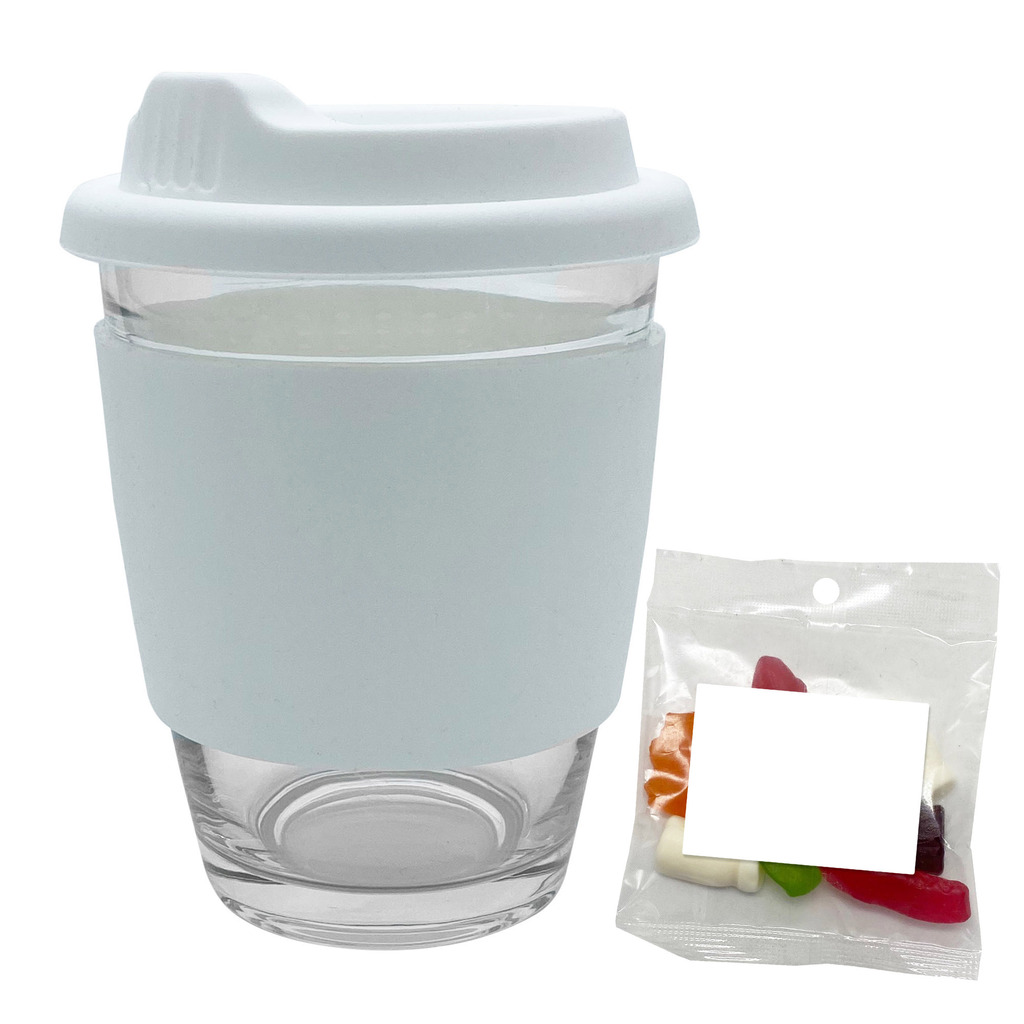 Jelly Party Mix in Carlo Glass Coffee Cup