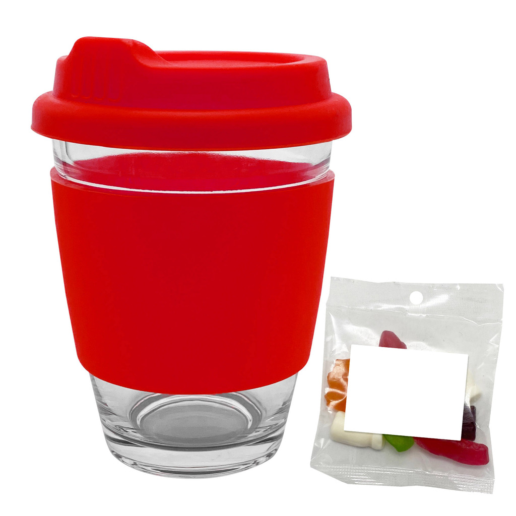 Jelly Party Mix in Carlo Glass Coffee Cup