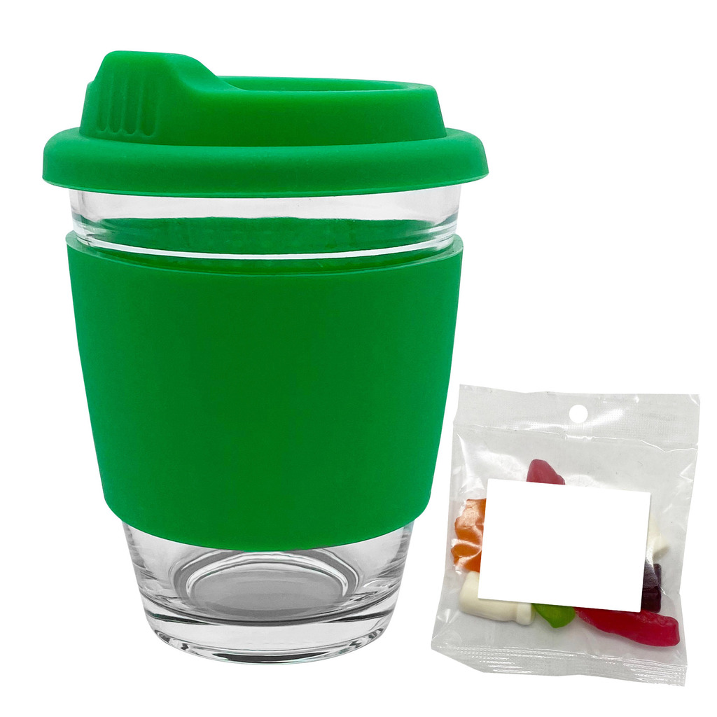 Jelly Party Mix in Carlo Glass Coffee Cup