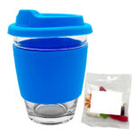 Jelly Party Mix in Carlo Glass Coffee Cup