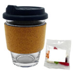 Jelly Party Mix in Cork Band Glass Coffee Cup