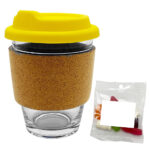 Jelly Party Mix in Cork Band Glass Coffee Cup