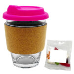 Jelly Party Mix in Cork Band Glass Coffee Cup