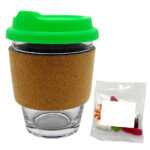 Jelly Party Mix in Cork Band Glass Coffee Cup