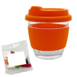 Jelly Party Mix in Venice Glass Coffee Cup