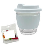 Jelly Party Mix in Venice Glass Coffee Cup