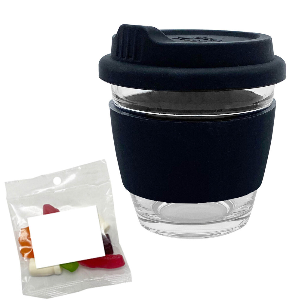 Jelly Party Mix in Venice Glass Coffee Cup