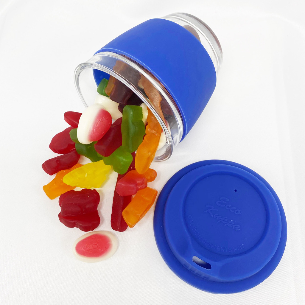 Jelly Party Mix in Venice Glass Coffee Cup