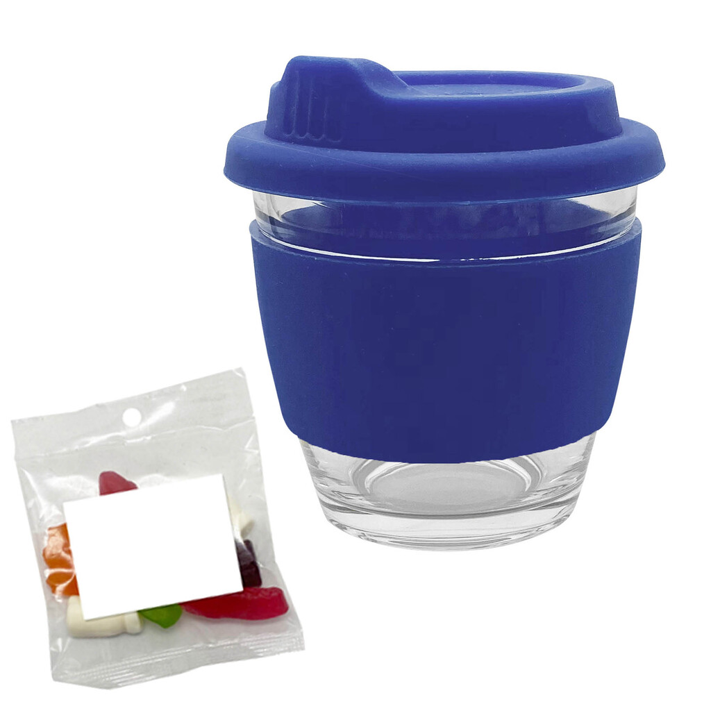 Jelly Party Mix in Venice Glass Coffee Cup