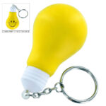 Stress Lighting Bulb Key Ring