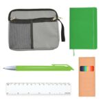Back To School Kit – Malibu Pouch, Argos Notebook, Virgo Pen, Ruler, Pencils