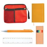 Back To School Kit – Malibu Pouch, Argos Notebook, Virgo Pen, Ruler, Pencils