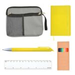 Back To School Kit – Malibu Pouch, Argos Notebook, Virgo Pen, Ruler, Pencils
