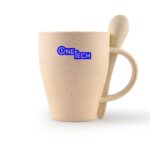 Avenue Wheat Fibre Cup and Spoon