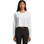 Womens Crop L/S Tee