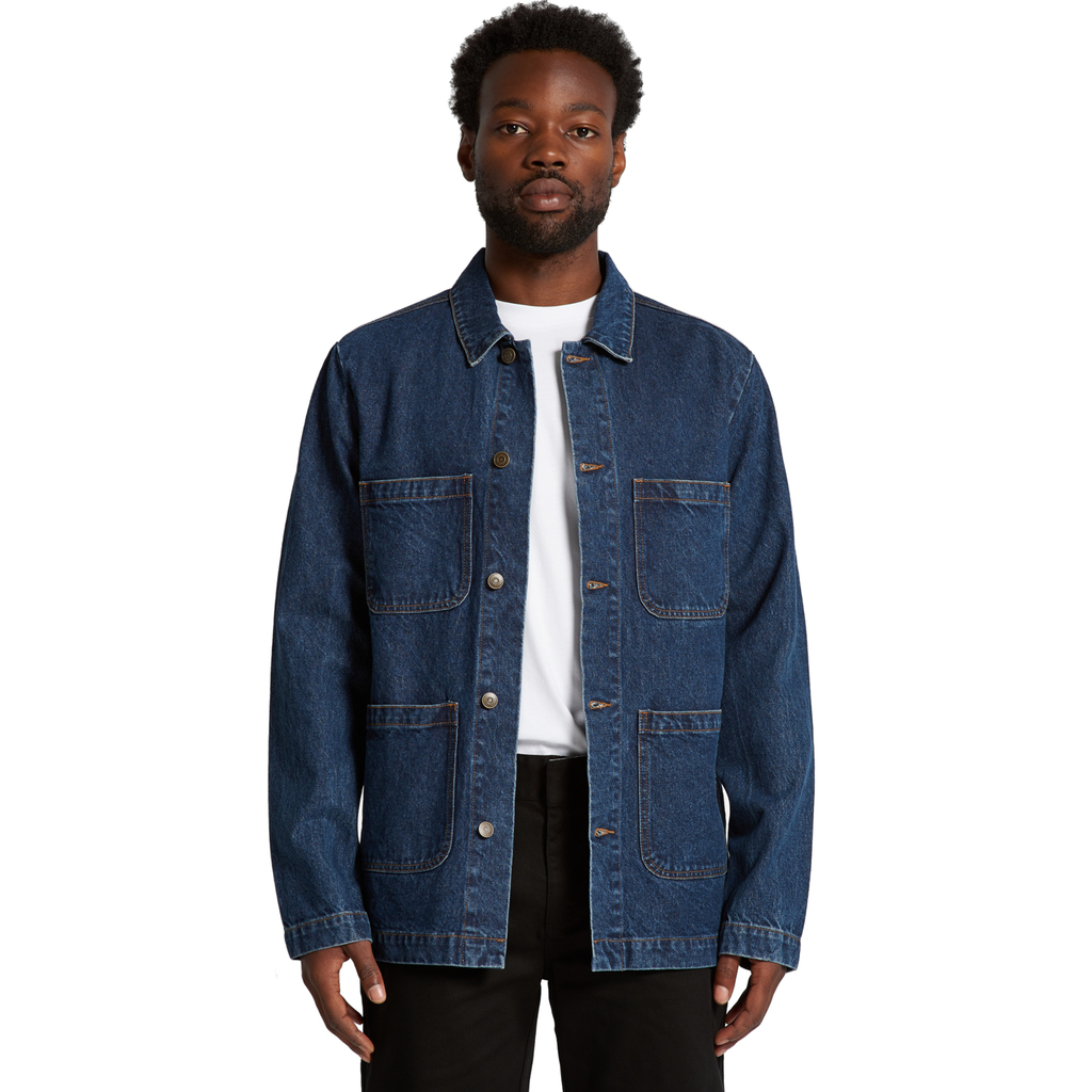 Mens Denim Chore Jacket