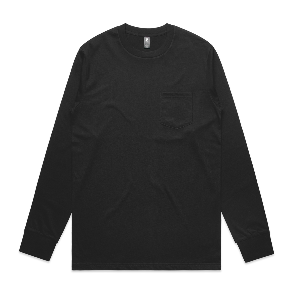 Mens Classic Pocket L/S Tee