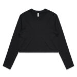 Womens Crop L/S Tee