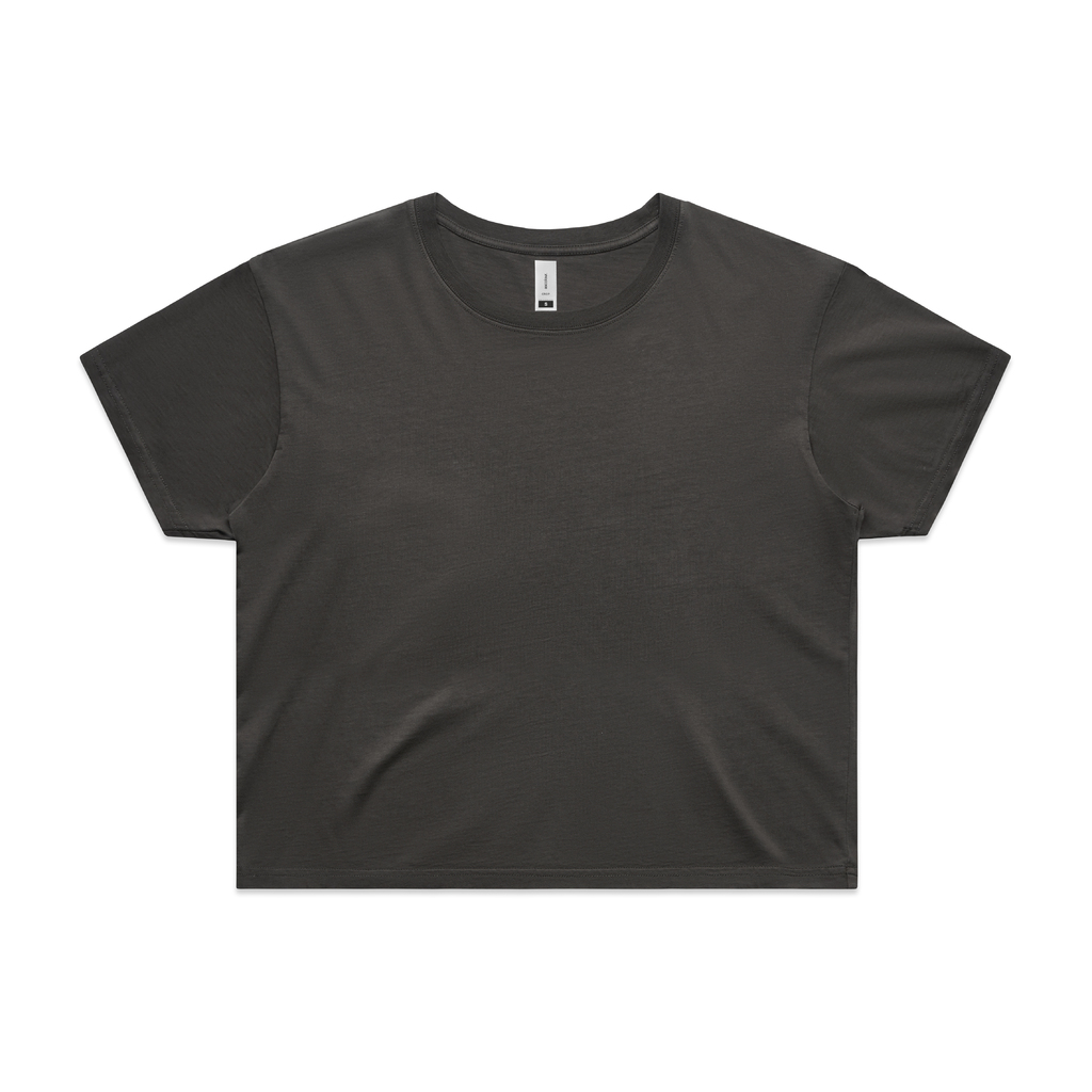 Womens Faded Crop Tee
