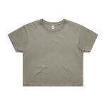Womens Faded Crop Tee