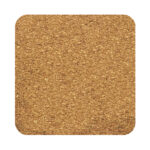 Vineyards Cork Coaster Square Set of 4