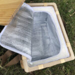 Gold Coast Wicker Picnic Cooler Basket(square)