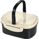 Plastic & Wheat Straw Lunch Box