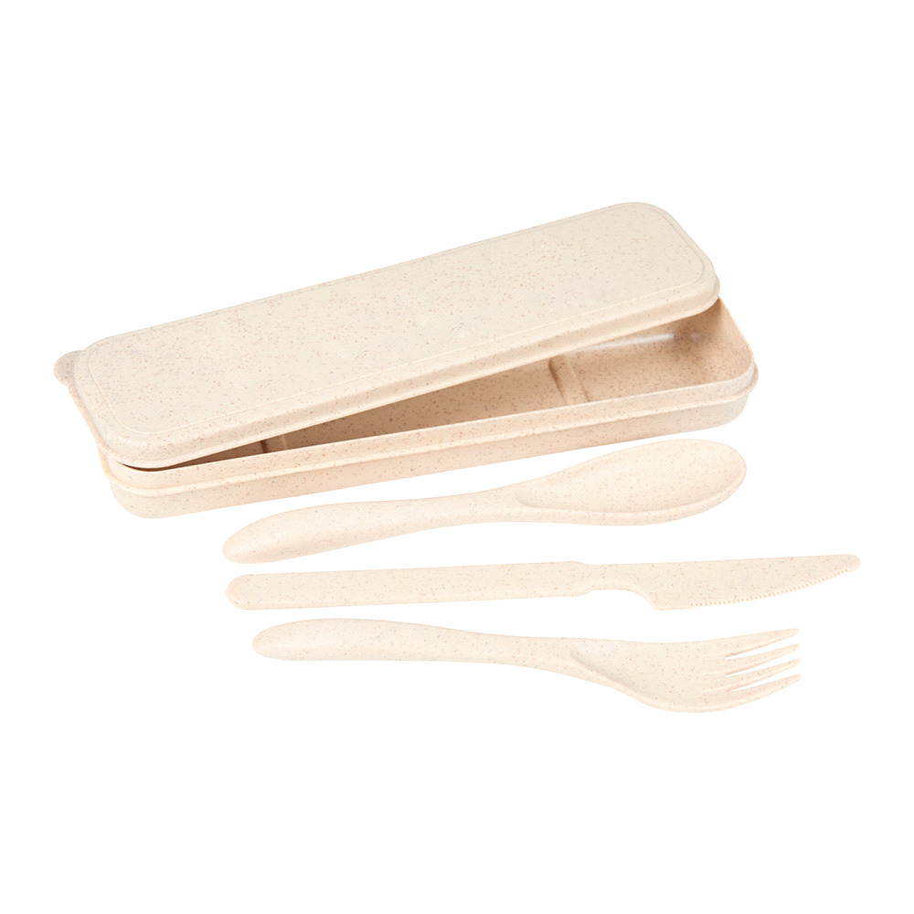 Bamboo Fiber Cutlery Set