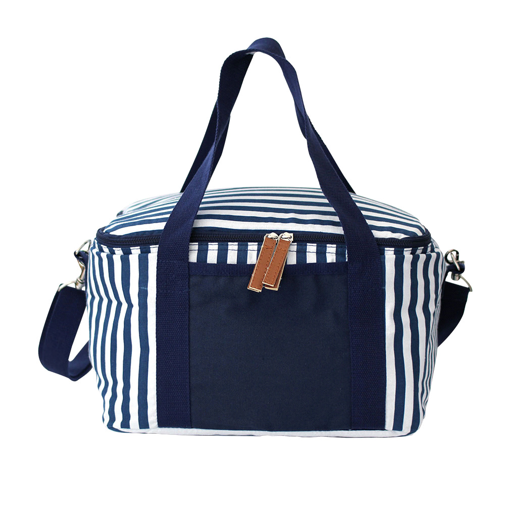 Striped Cotton Canvas Cooler