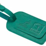 Covered Luggage Tag