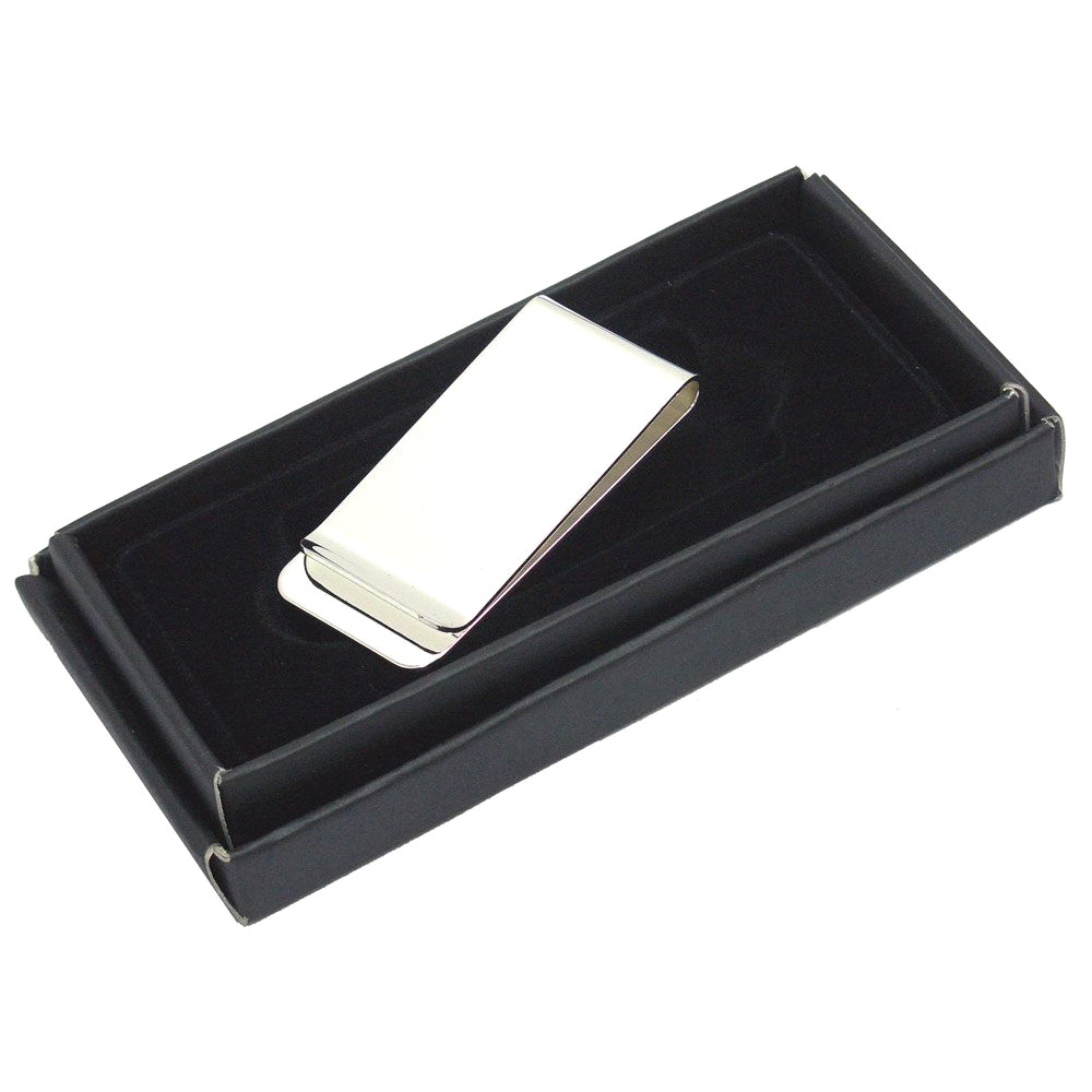 Nickel Plated Money Clip